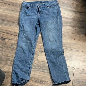 Eddie Bauer Women's Straight Leg Blue Jeans